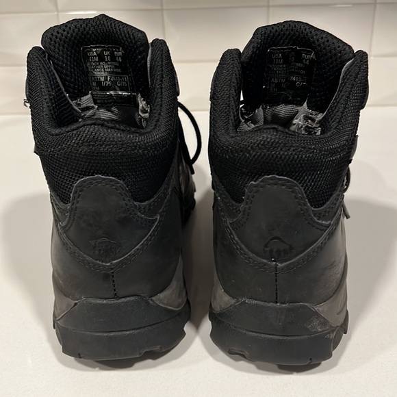 Worn for one week Wolverine Trailhead Black Steel Toe Black Work Boots 11 W08822 - Picture 7 of 15